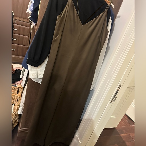NWT whistles green jumpsuit size 12